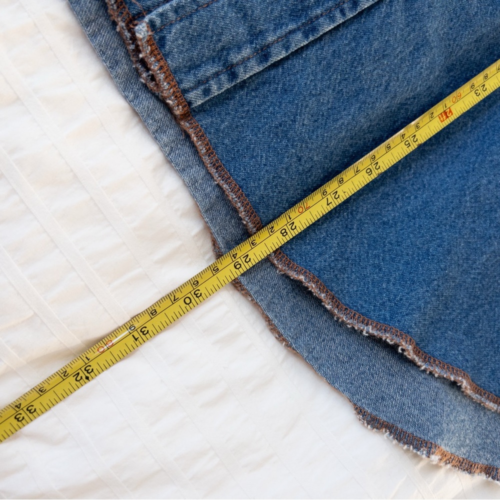 VTG Wrangler Mens Denim Western Shirt Cowboy Rodeo Pearl Snap Long Sleeves - Picture 10 of 14
